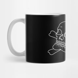 Homeschool skull tattoo Mug